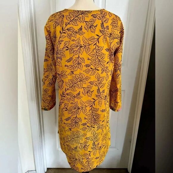 GENERATION PAKISTANI AUTHENTIC DESIGNER KURTA FLORAL DRESS - Picture 4 of 5